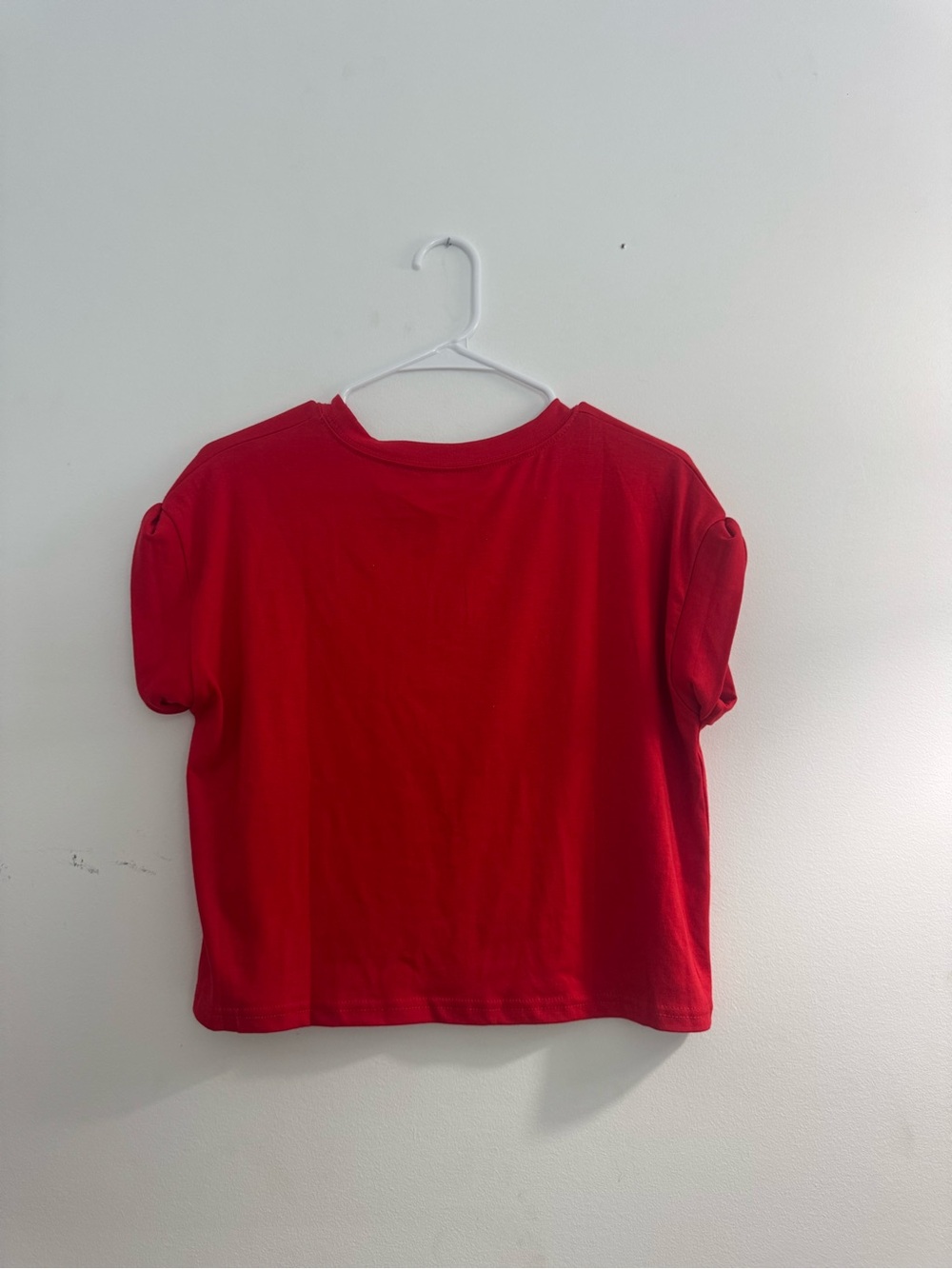 Amazon Red Short-Sleeve Crewneck Tee
